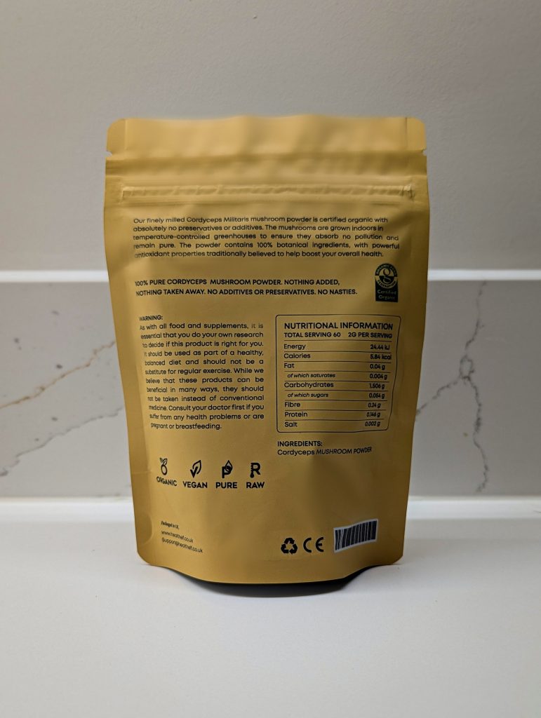 Cordyceps Mushroom Powder | Cordyceps Mushroom Extract Powder | Organic Cordyceps Mushroom Powder | Cordyceps Mushroom Powder in UK