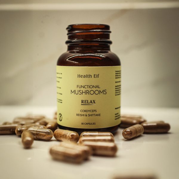 Relax Mushroom Capsules | Best Mushrooms For Relaxation | Cordyceps Mushroom Capsule | Best Reishi Mushroom Capsule