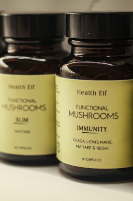 Organic Mushroom Powder | Reishi Mushroom Supplement | Lions Mane Mushroom Supplement | Cordyceps Mushroom Supplement | Chaga Mushroom Supplement